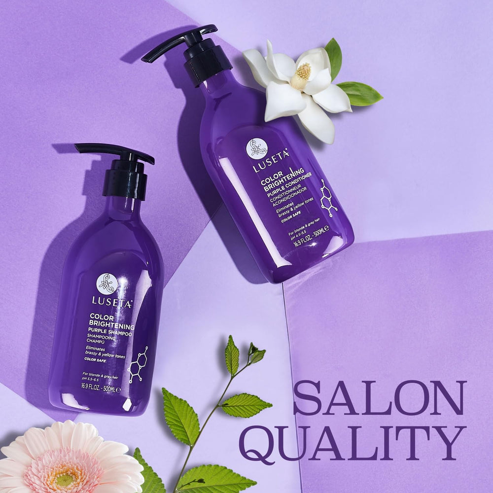 Luseta set on bathroom shelf to illustrate daily toning routine