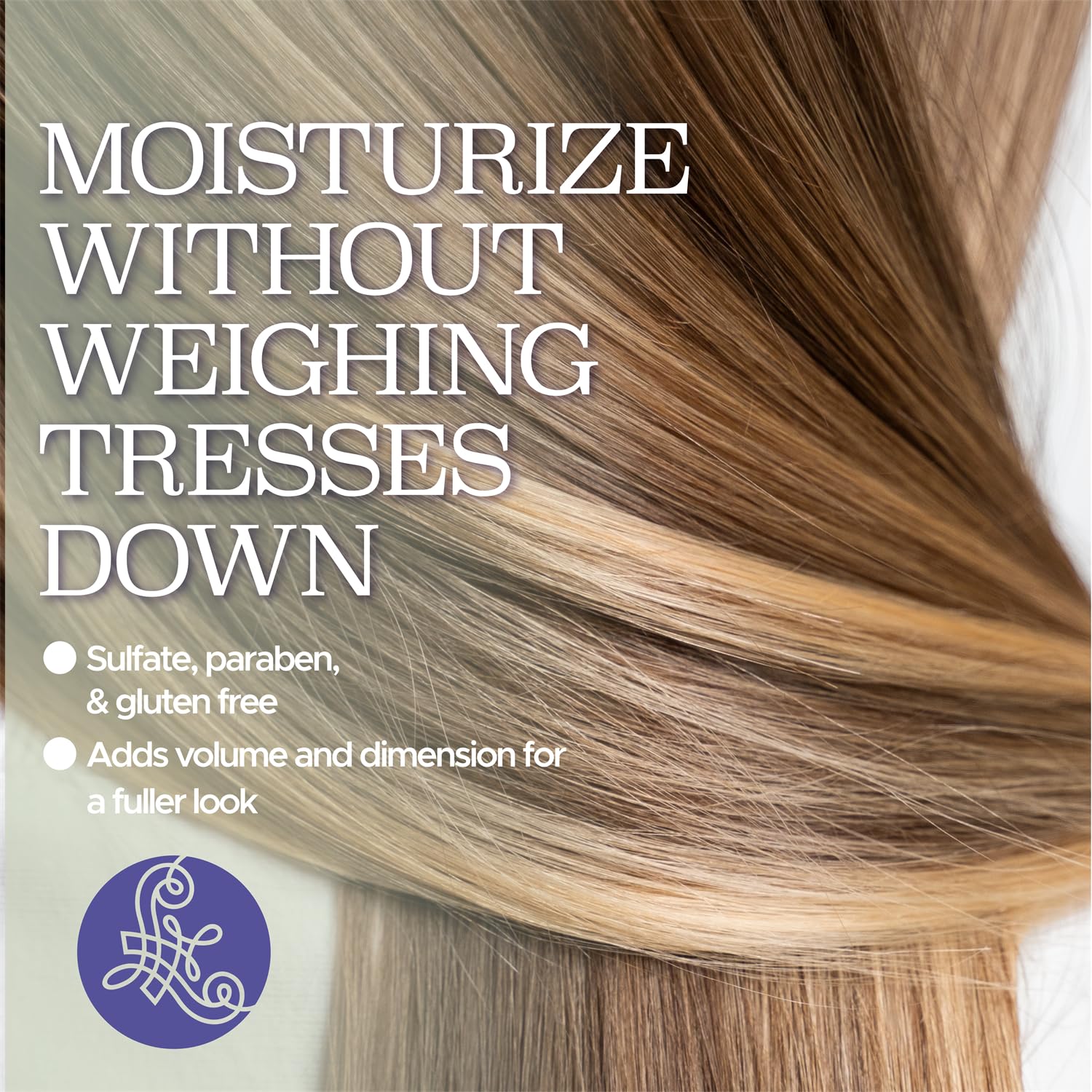 Luseta foamy shampoo dispense demonstrating gentle lather and easy application