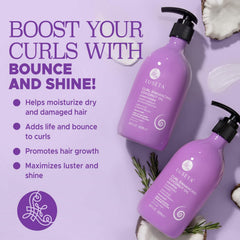 Luseta shampoo bottle closeup highlighting pump and gentle cleansing benefit
