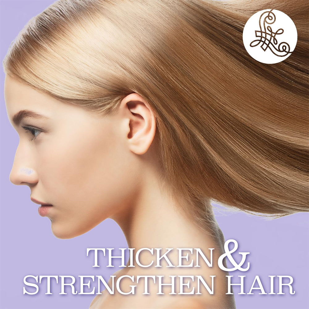 Luseta shampoo in hand during use illustrating scalp stimulation and circulation boost
