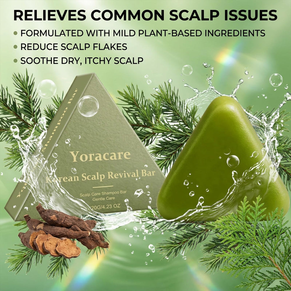 lussara lathering bar in hands for easy, gentle cleansing