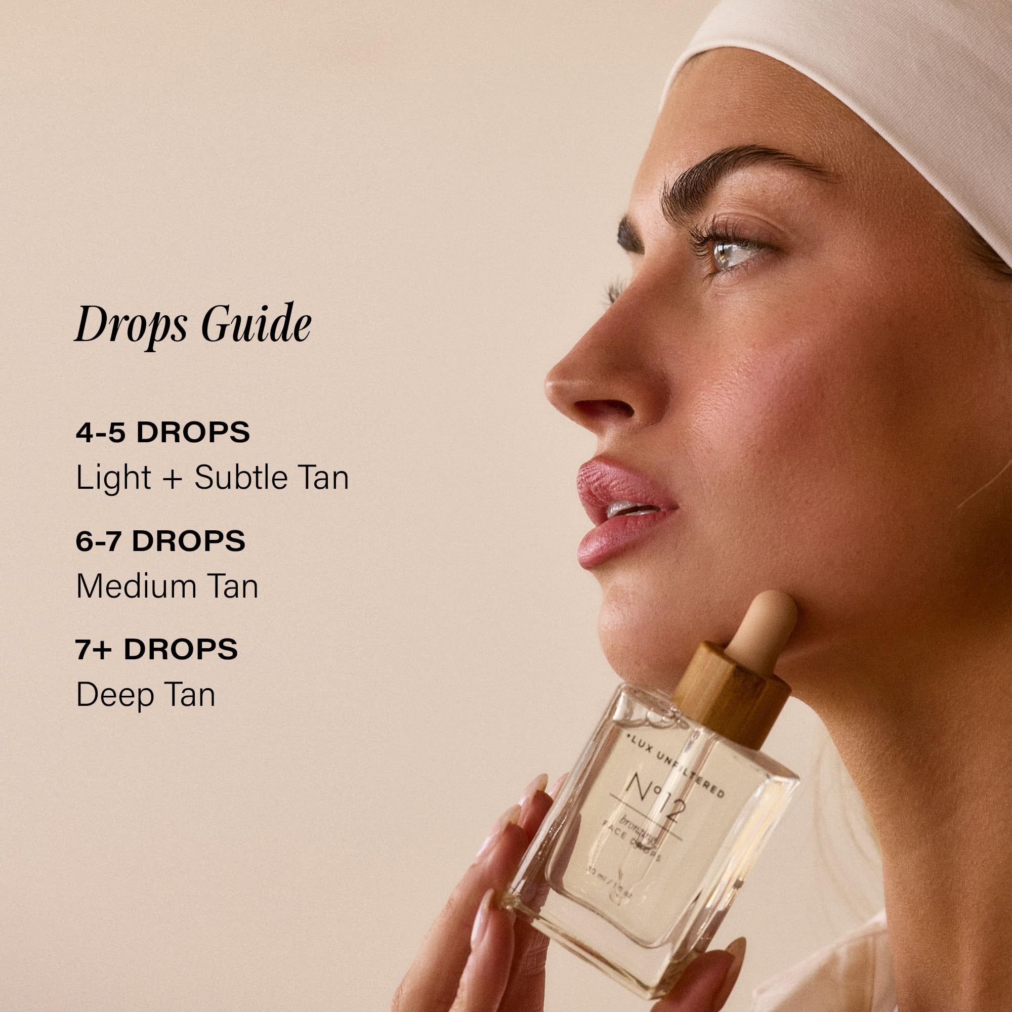 Lux Unfiltered ingredient focus on hyaluronic acid for added hydration