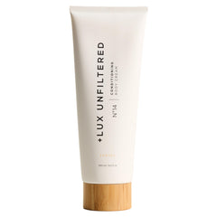 Lux Unfiltered front packaging showing bottle and label, clear product identity and premium look