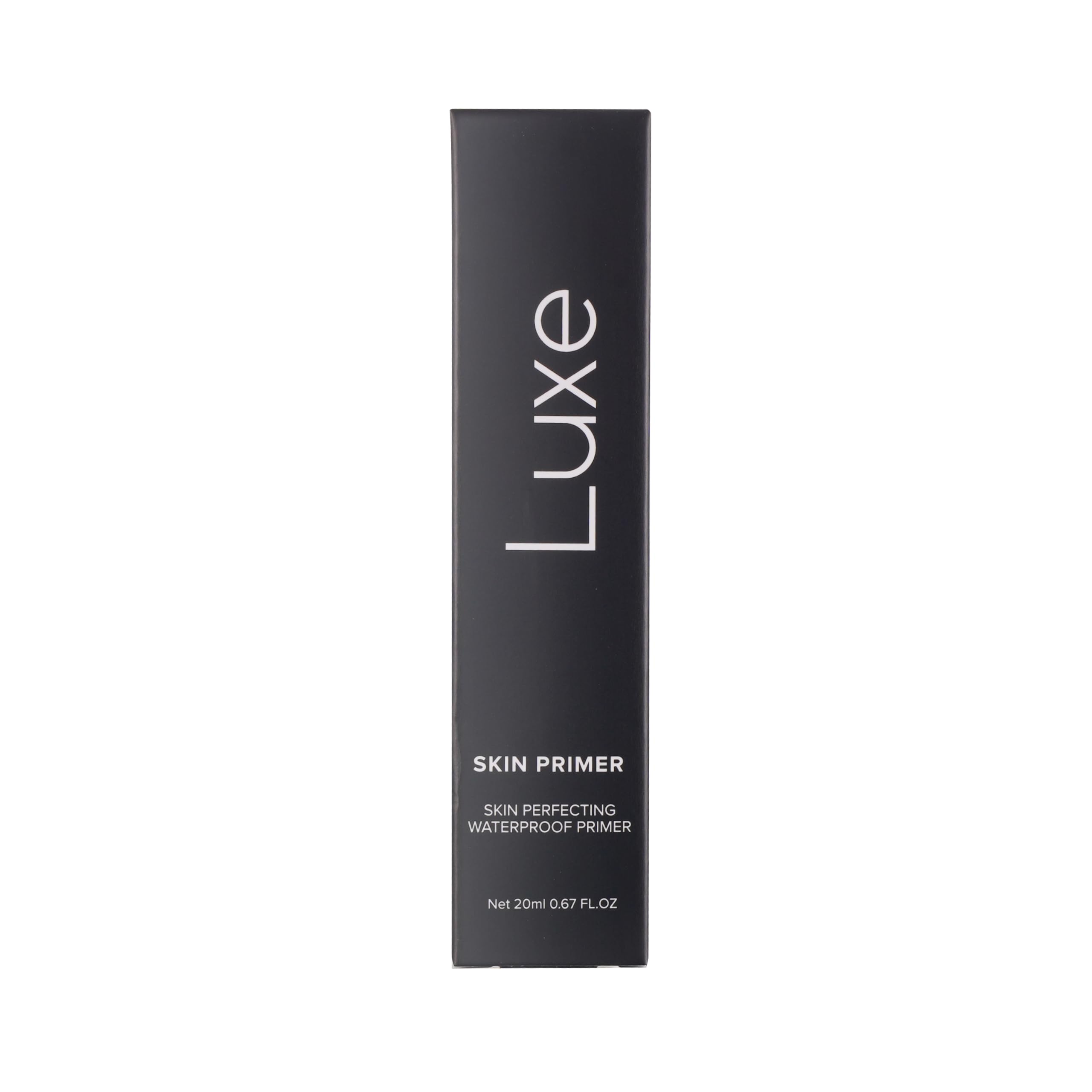 LUXE lifestyle shot of matte complexion after primer for all-day confidence