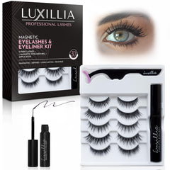Luxillia front packaging showing complete kit and travel-ready case