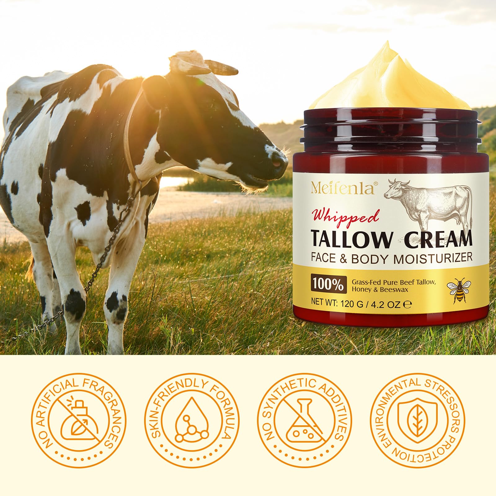 Lxitian balm applied to elbow showing intensive body care benefit