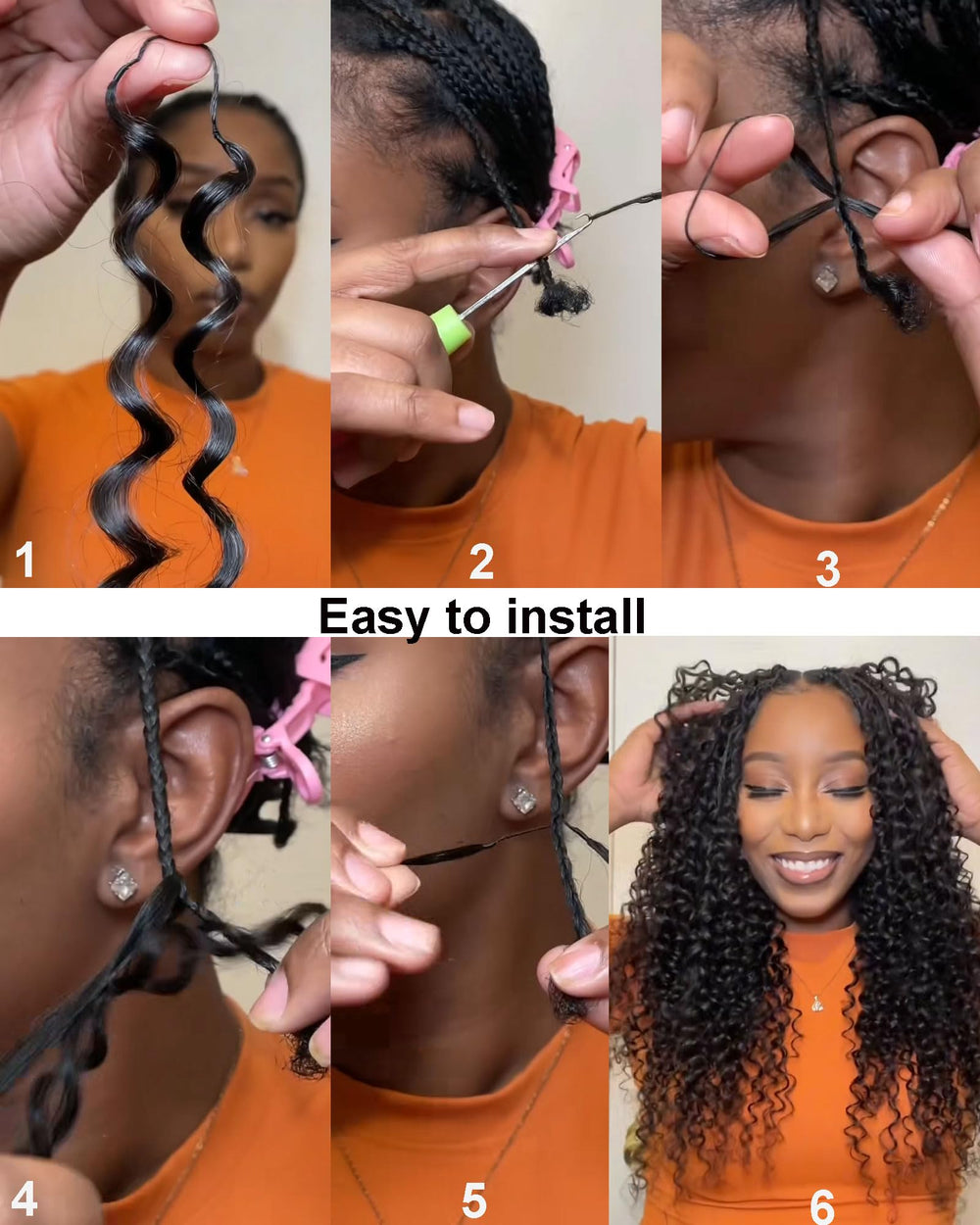 LYCSOU model wearing ponytail for everyday stylish look