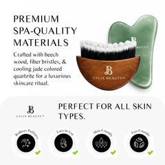 Lylix Beauty brush held in hand to show scale and ergonomic handle control