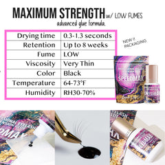 Lyon Lash bottle beside ruler showing size and scale for studio convenience