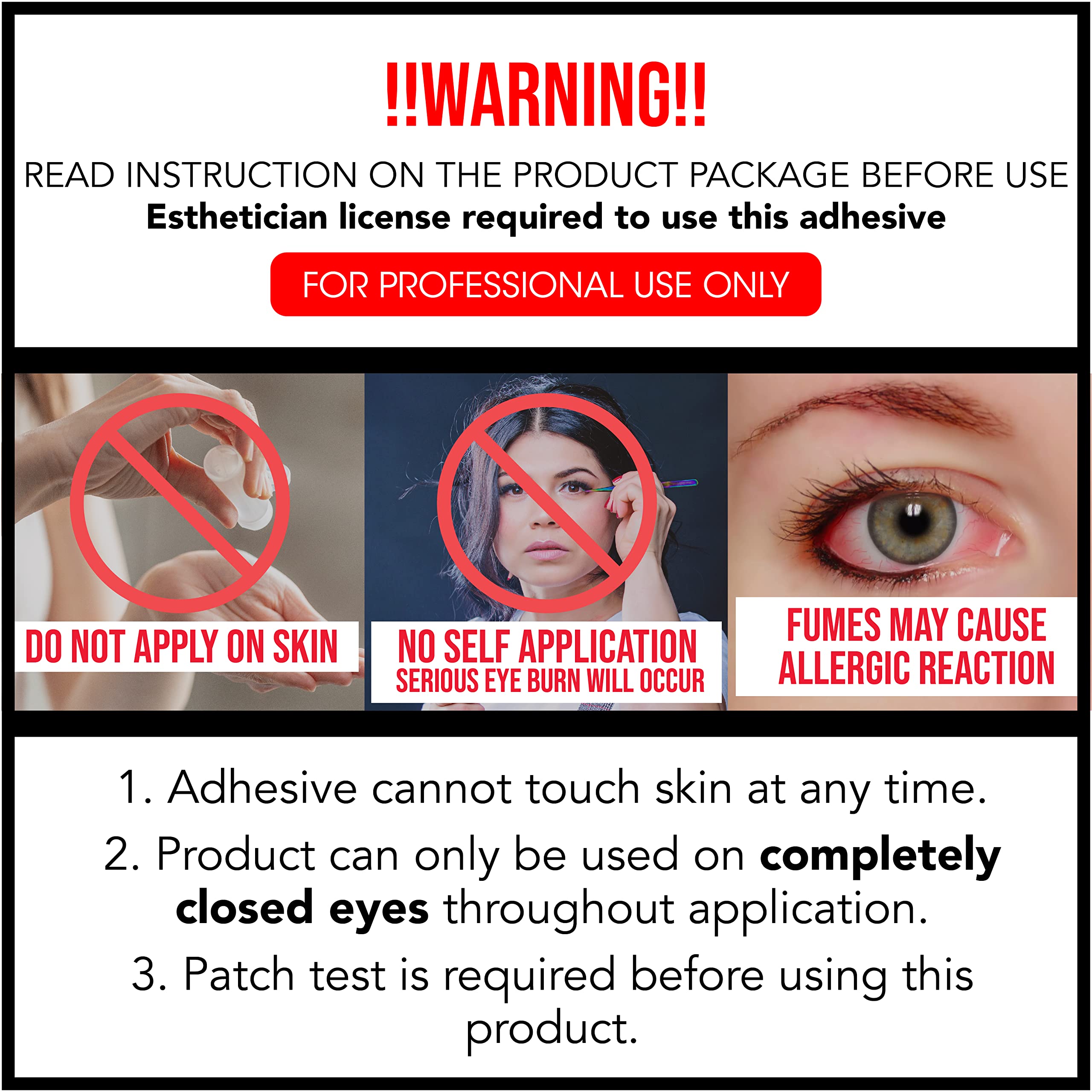 Lyon Lash low-fume icon image suggesting comfortable application and reduced irritation