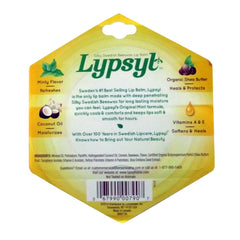 Lypsyl applicator close-up demonstrating oversized tip for smooth, even coverage