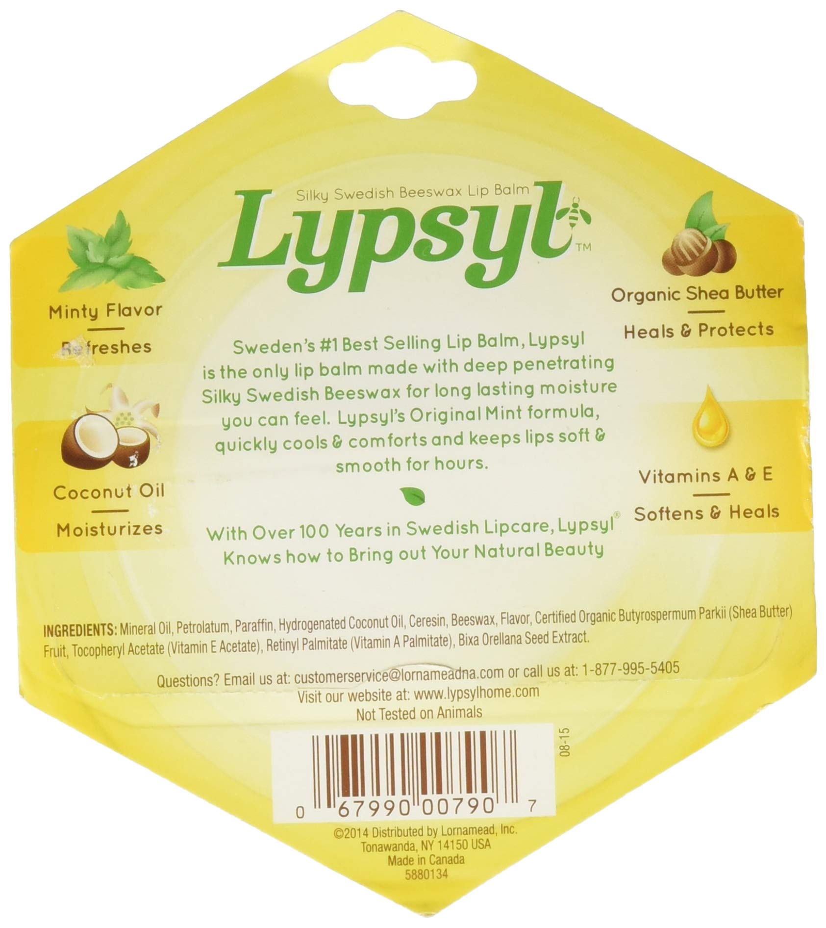 Lypsyl closeup of oversized applicator tip for smooth even coverage