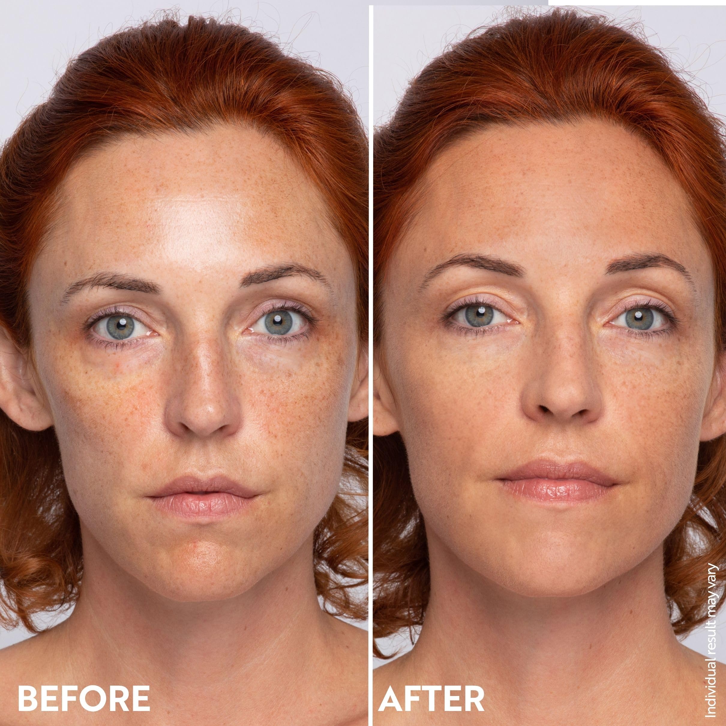 M. Asam tube next to skincare in bathroom setting showing routine-friendly benefit