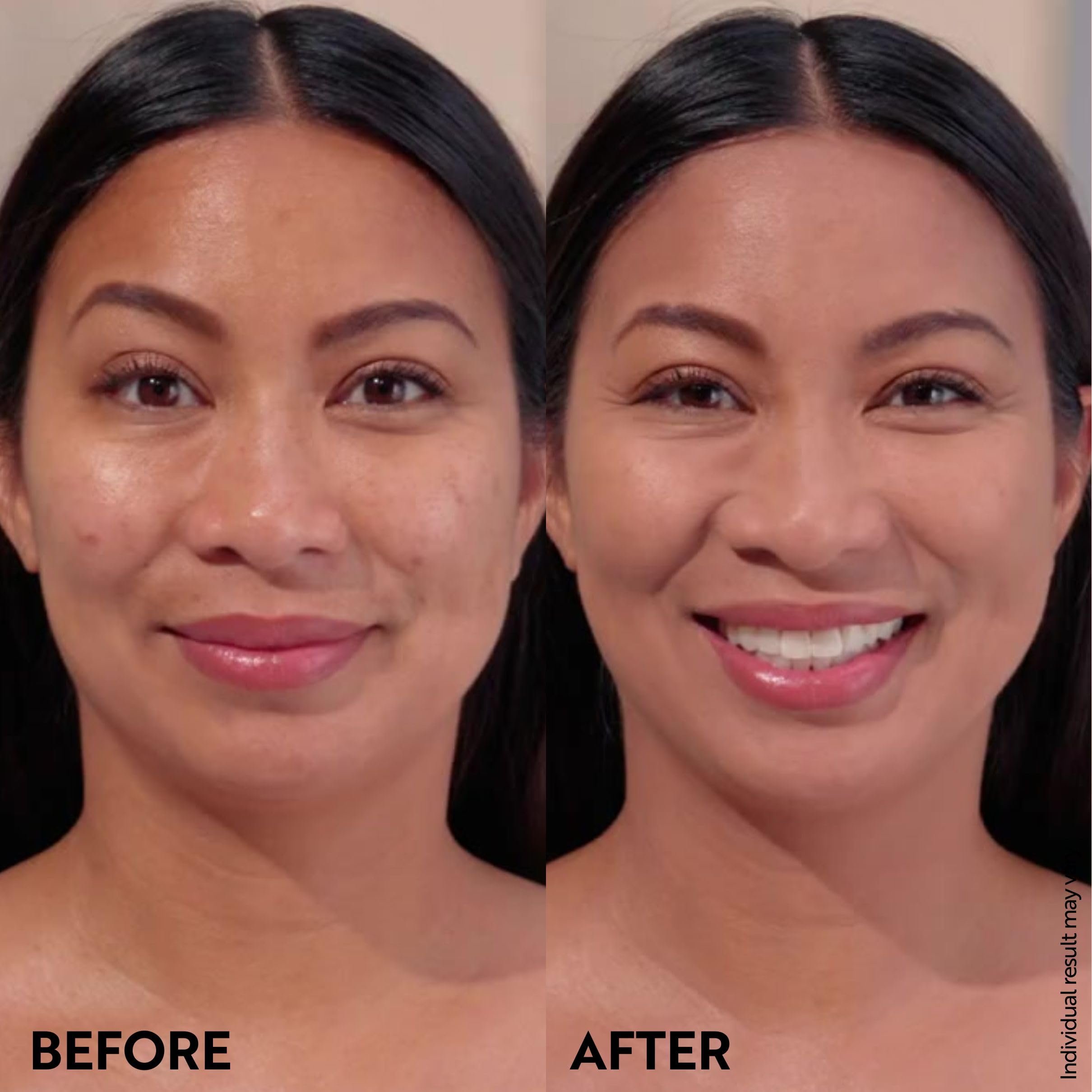 M. Asam opened cap with mousse dispense highlighting easy application benefit