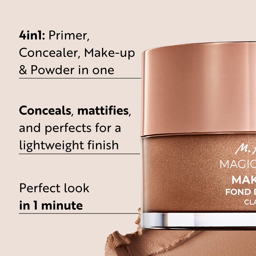 M. Asam close-up of mousse texture illustrating silky lightweight finish for smooth coverage