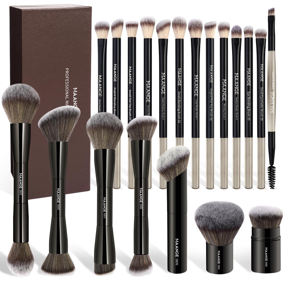 MAANGE front packaging showing complete 20-piece set and gift box benefit organization
