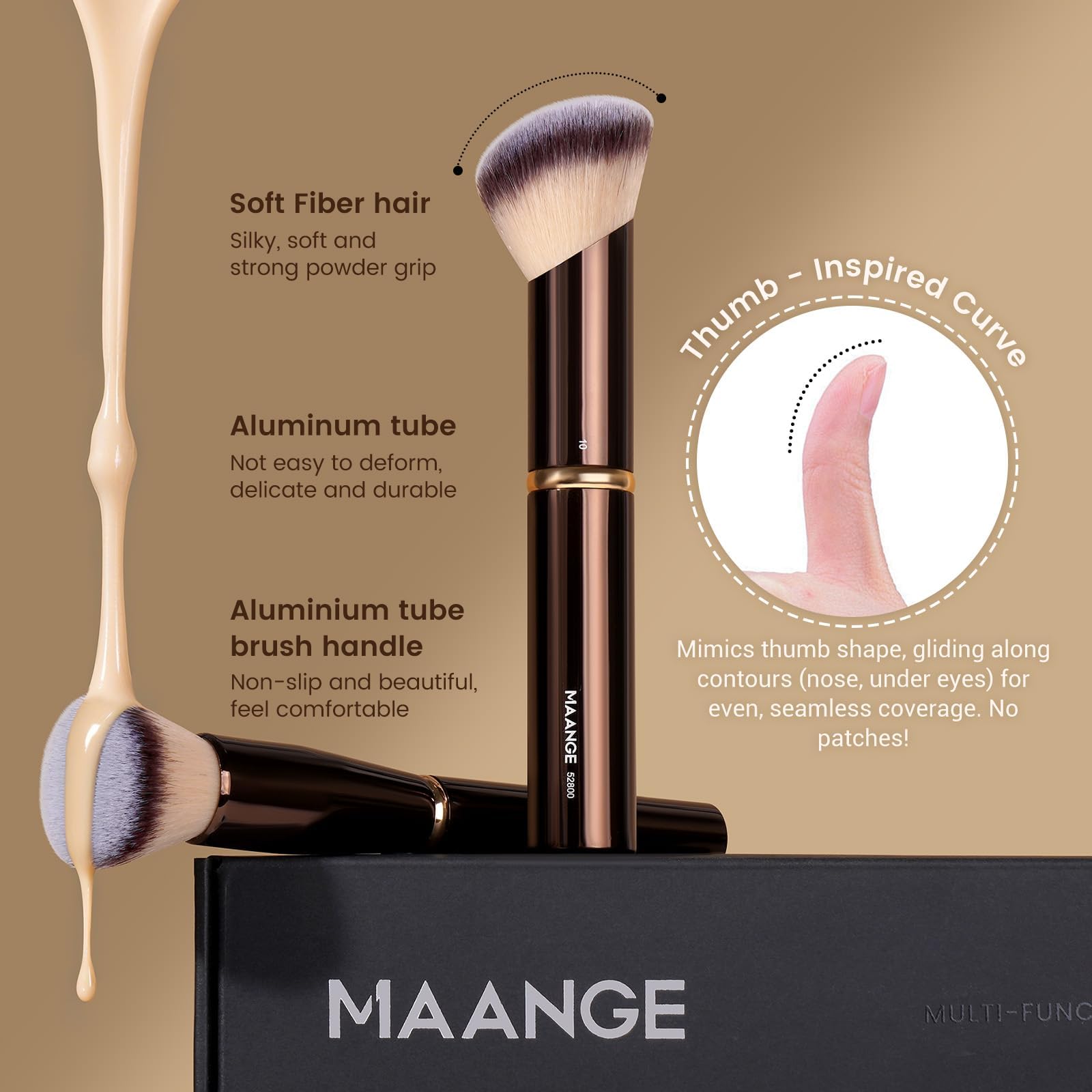 MAANGE gift box packaging styled, presenting an elegant ready-to-gift option