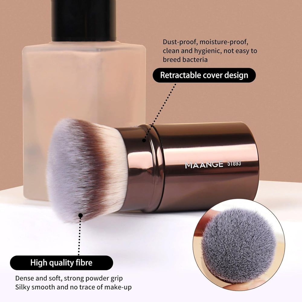 MAANGE lifestyle makeup bag setup demonstrating on‑the‑go convenience and organization
