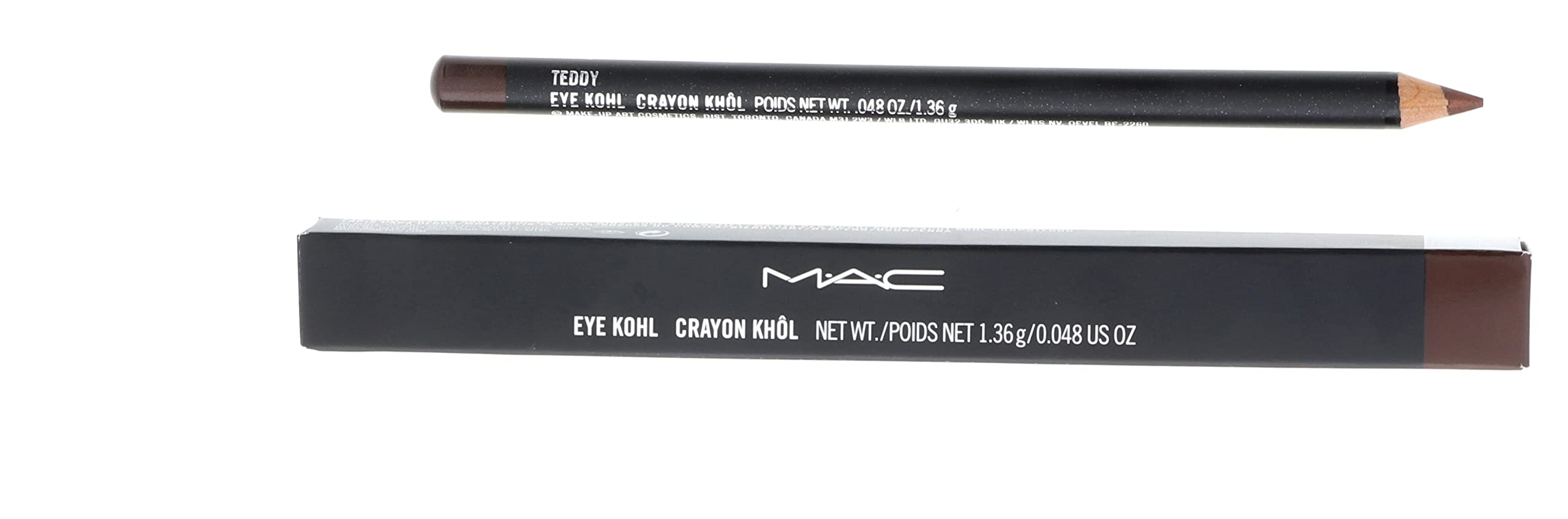 M·A·C Eye Kohl Teddy close-up of creamy pencil tip for smooth application benefit