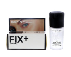 MAC Prep + Prime Fix+ mini front packaging showing product clarity and travel benefit