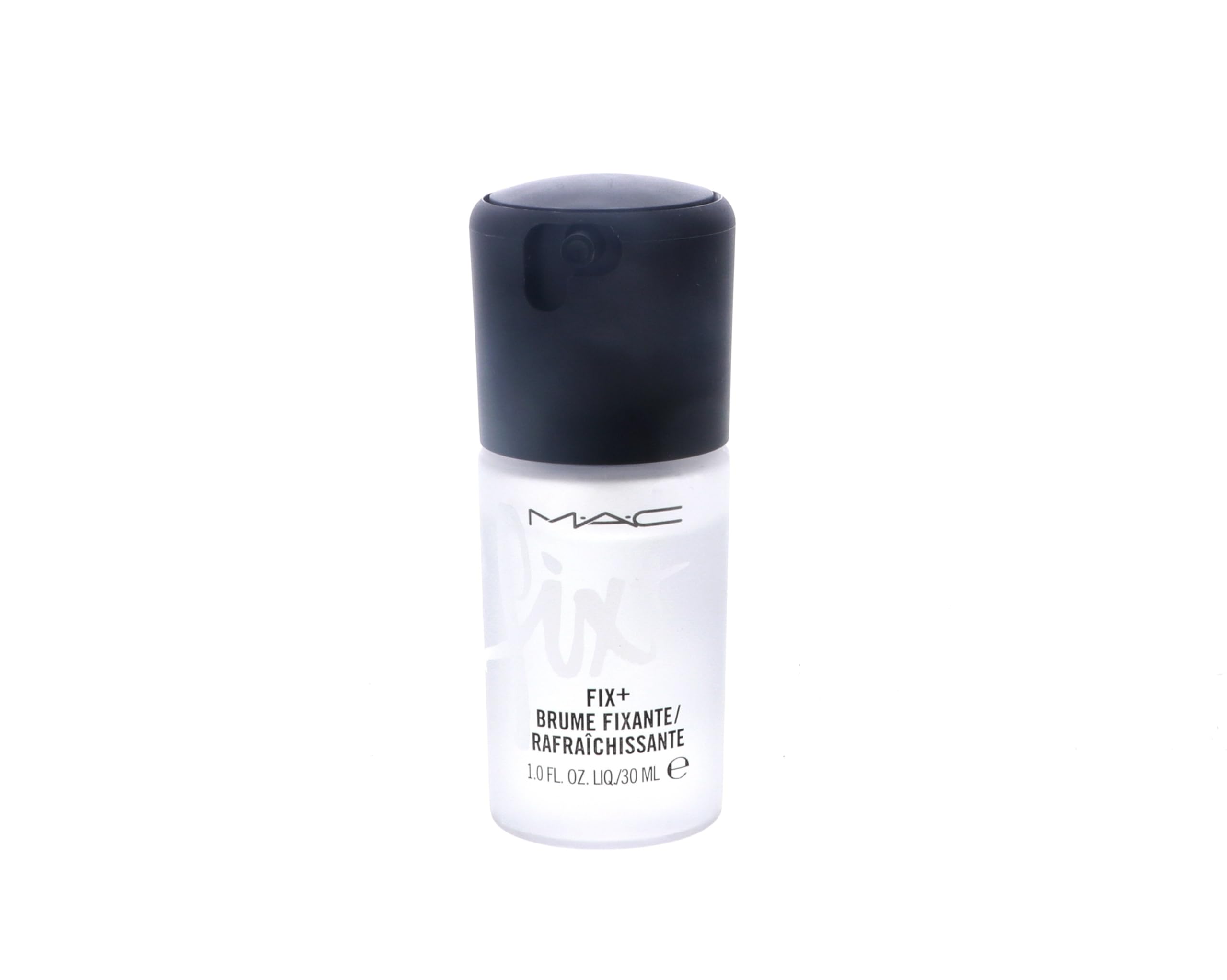 MAC Prep + Prime Fix+ being misted on skin to refresh makeup and hydrate
