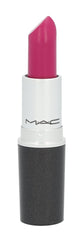 MAC close-up of lipstick bullet texture showing velvety matte finish and rich pigment
