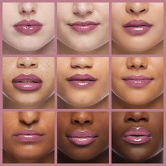MAC Plum Dandy swatch on arm demonstrating buildable coverage benefit