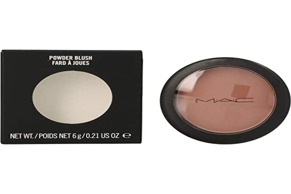 MAC Harmony compact front view shows shade and smooth finish for easy blending