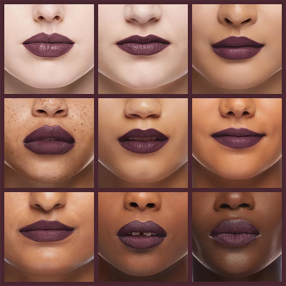 MAC lip pencil vino packaging label clear brand and shade information