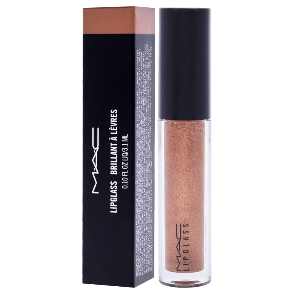 MAC Lipglass next to lipstick for scale and layering versatility benefit