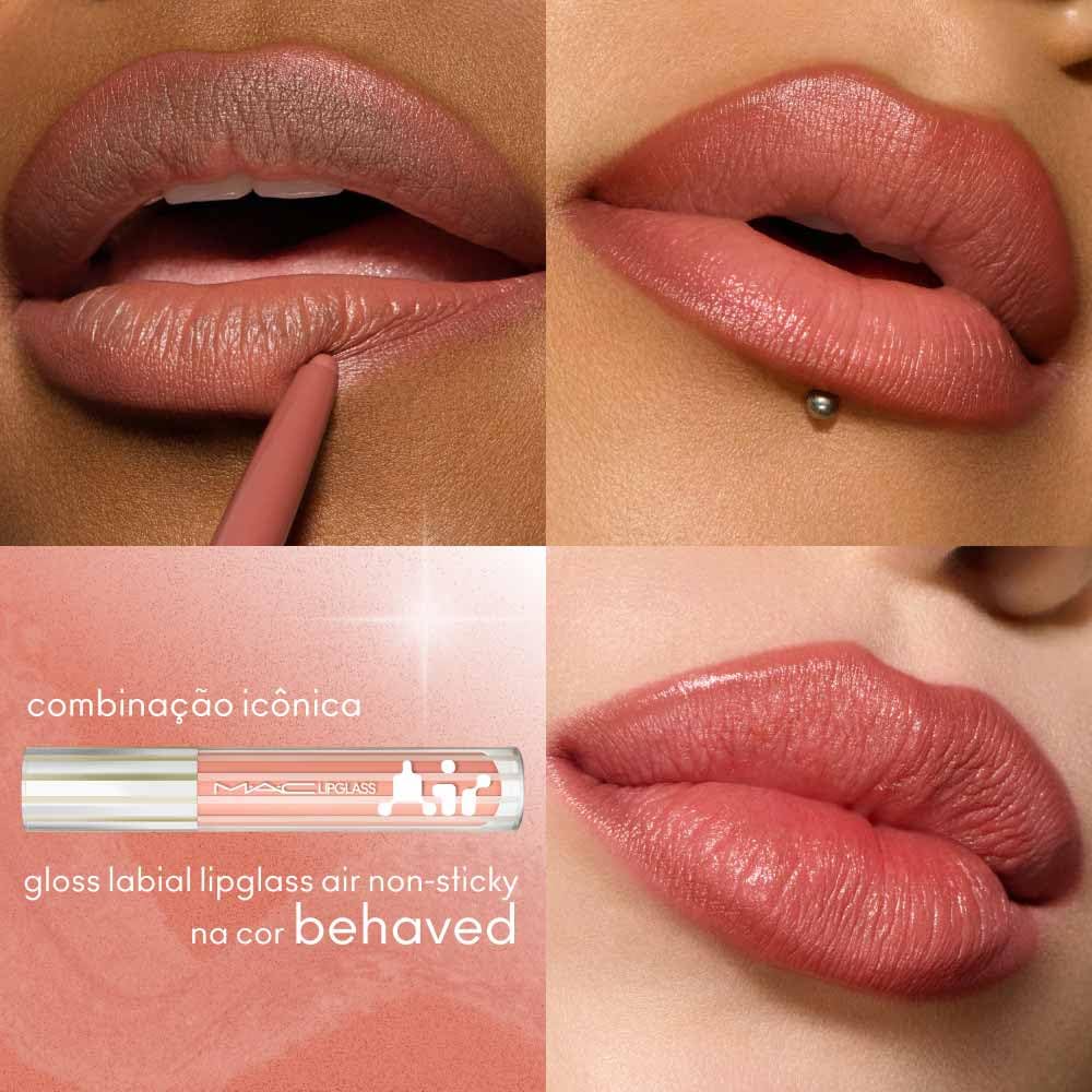 MAC open pencil with cap removed demonstrating applicator