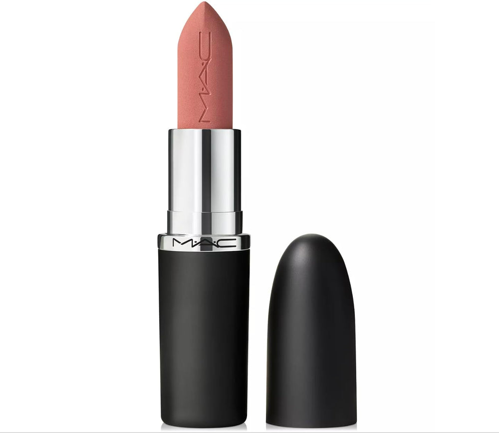 MAC Macximal Honeylove front packaging showing elegant lipstick case and shade