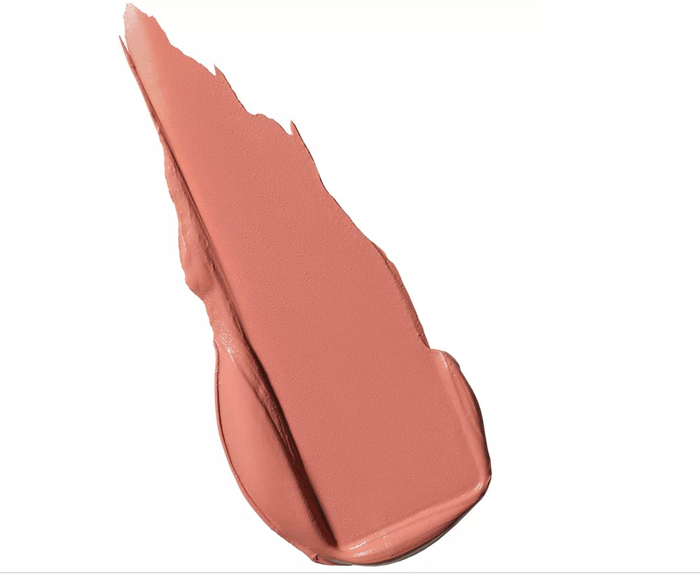 MAC Macximal Honeylove open bullet close-up highlighting silky matte tip and precision