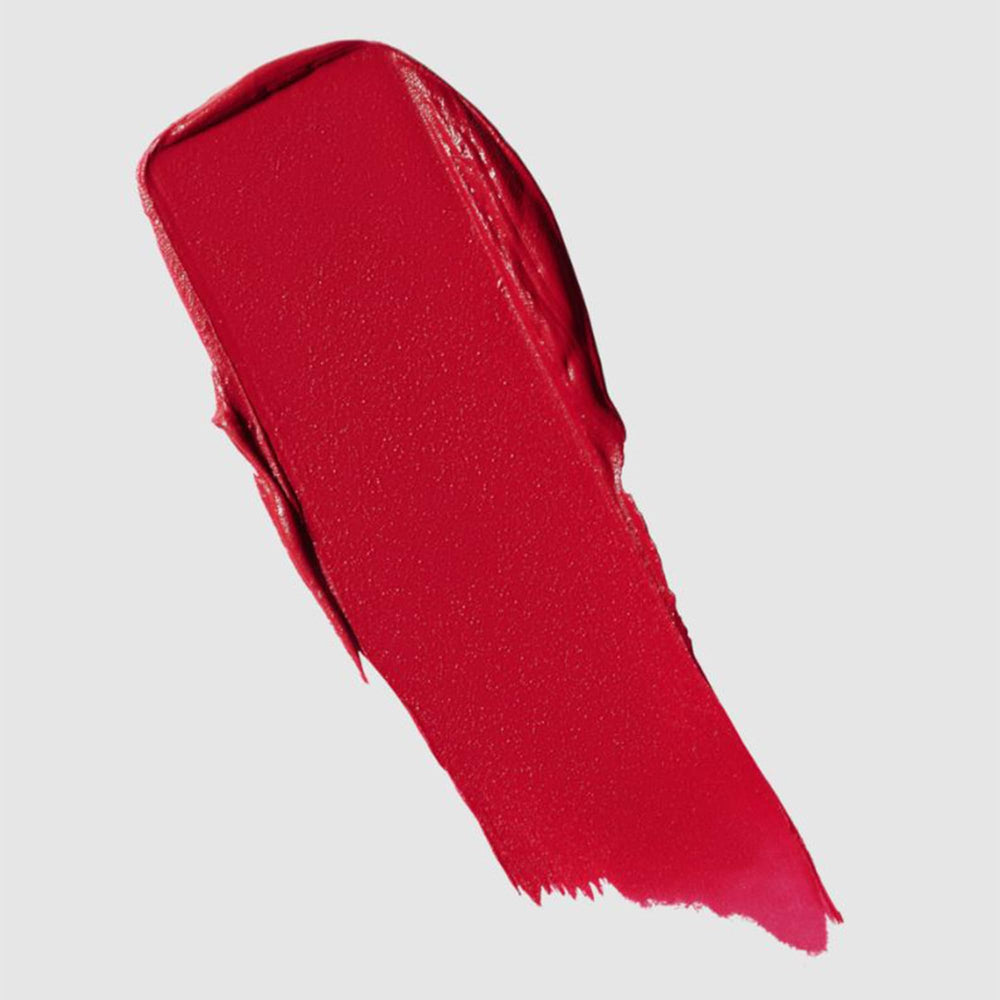 MAC close-up of lipstick bullet demonstrating creamy texture benefit