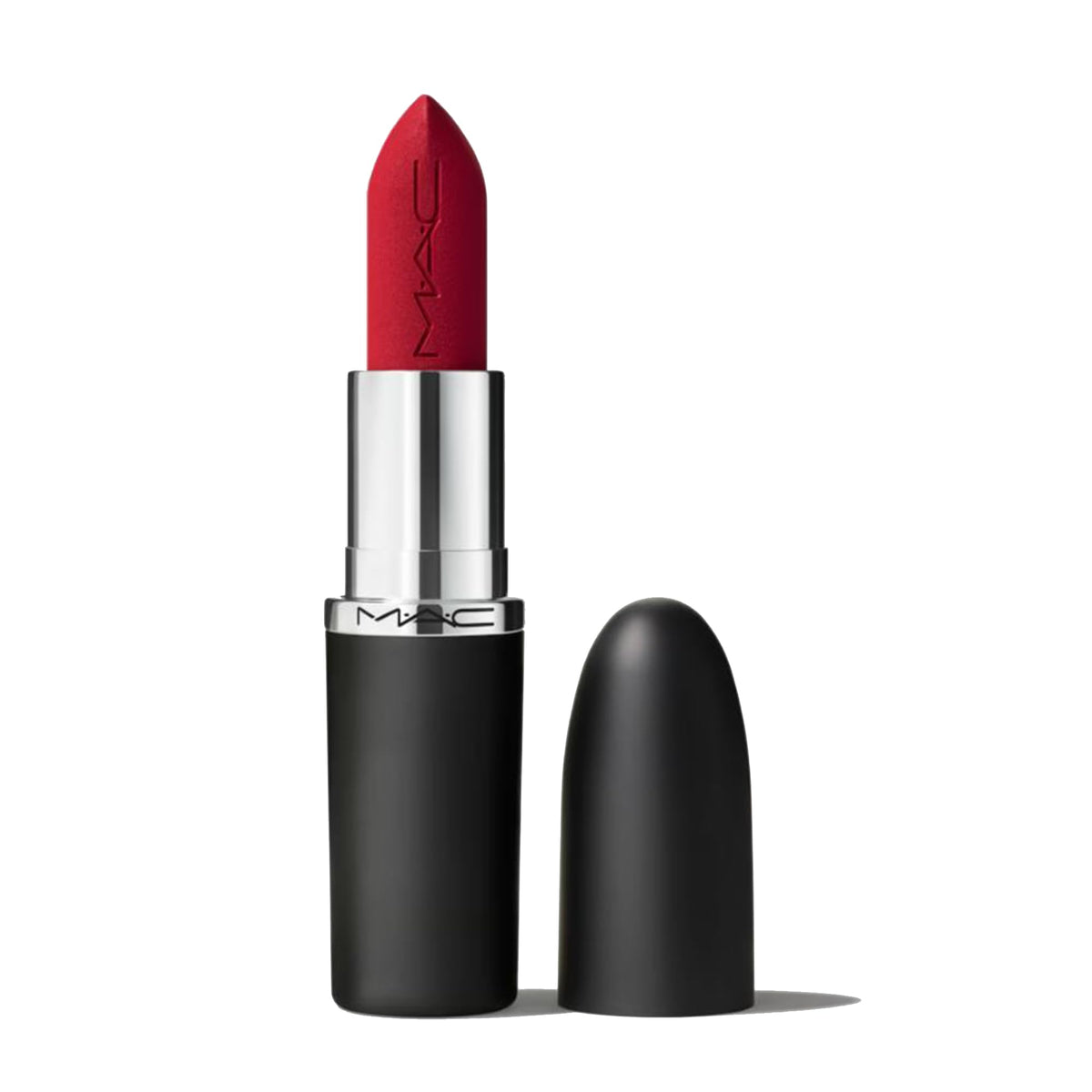 MAC front packaging showing sleek tube and brand appeal