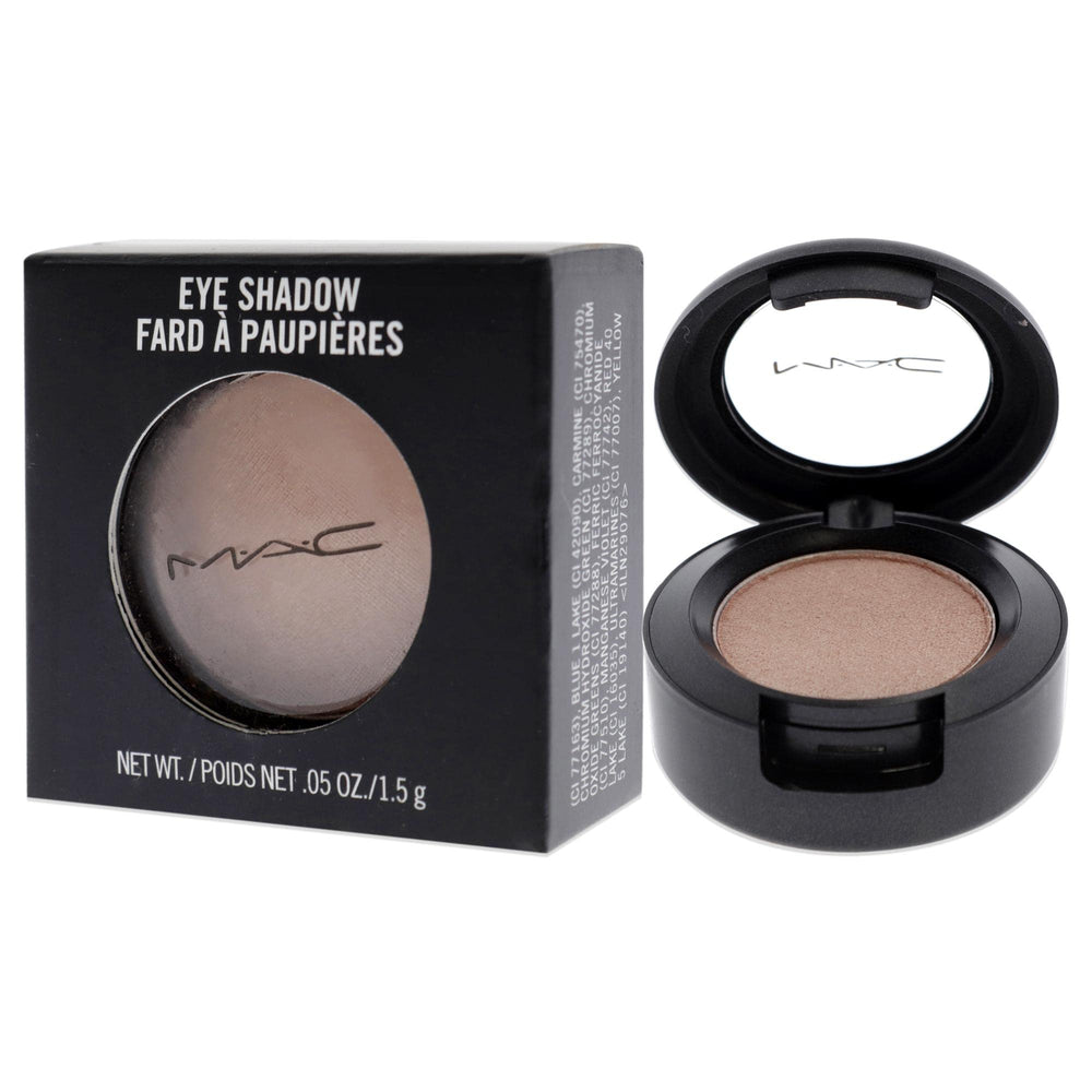 MAC Naked Lunch on a vanity with brushes showing quick touch-up and everyday glam