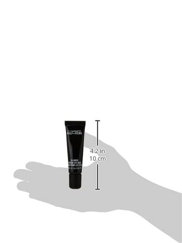 MAC primer inside a makeup bag with brushes and palette showing everyday portability