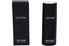 MAC Prep + Prime Radiant Yellow front packaging showing product and brightening benefit
