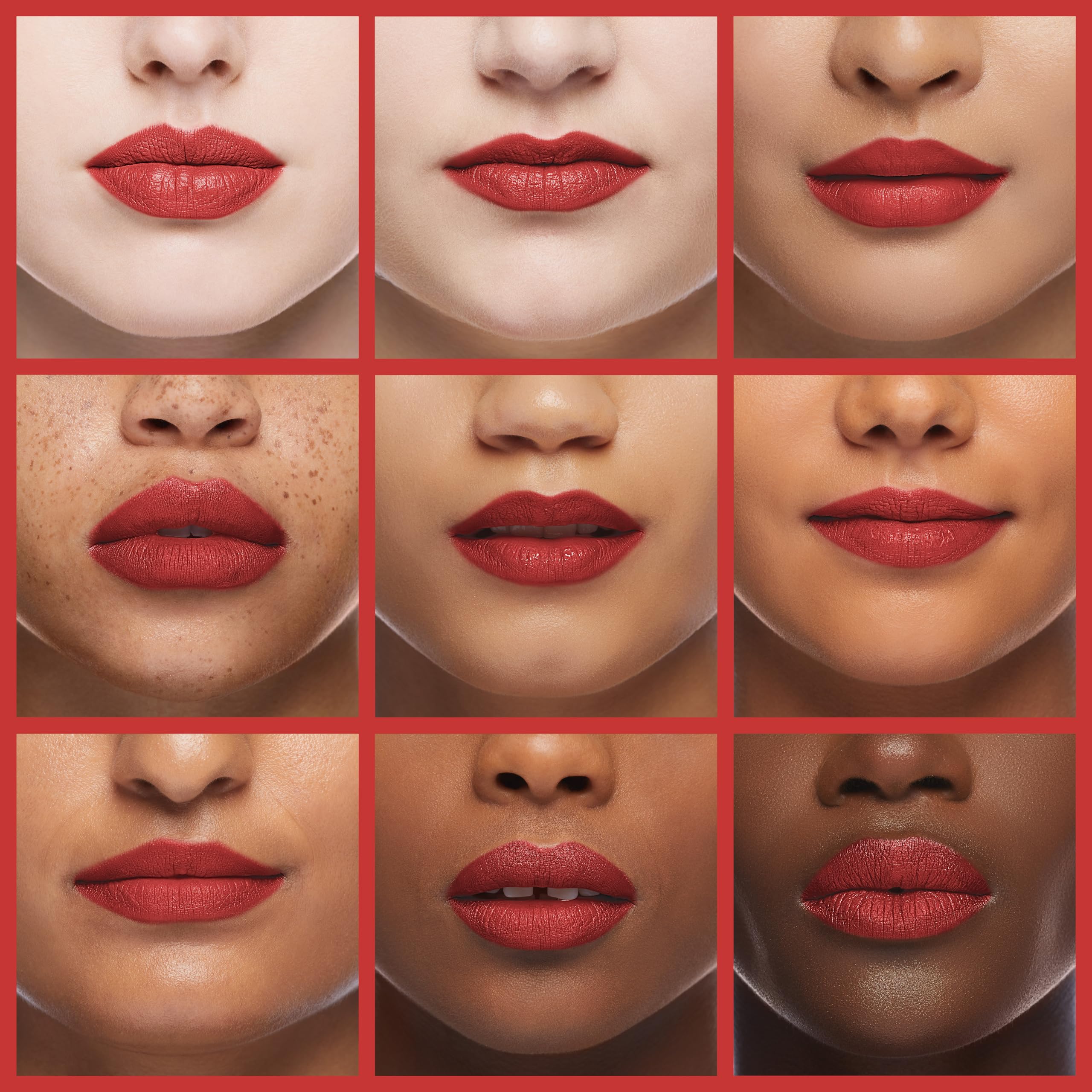 MAC lip pencil Ruby Woo tip closeup highlighting creamy texture for precise lining benefit