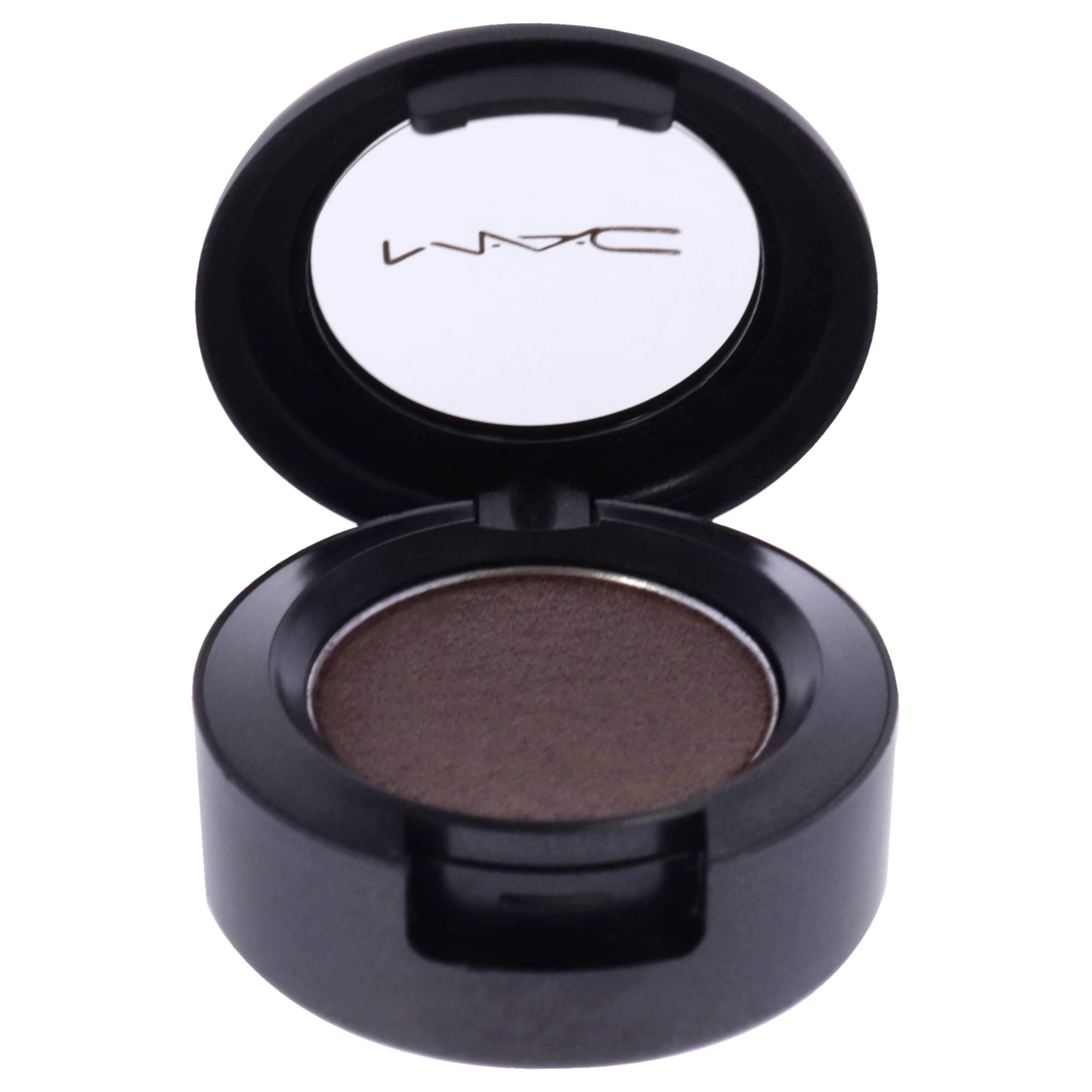 MAC Satin Taupe Frost close-up of pan texture highlighting smooth, blendable finish