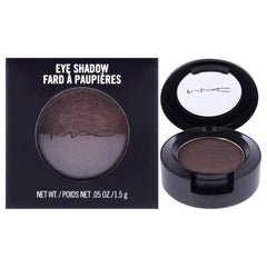 MAC Satin Taupe Frost compact front view showing shade and packaging benefit portability
