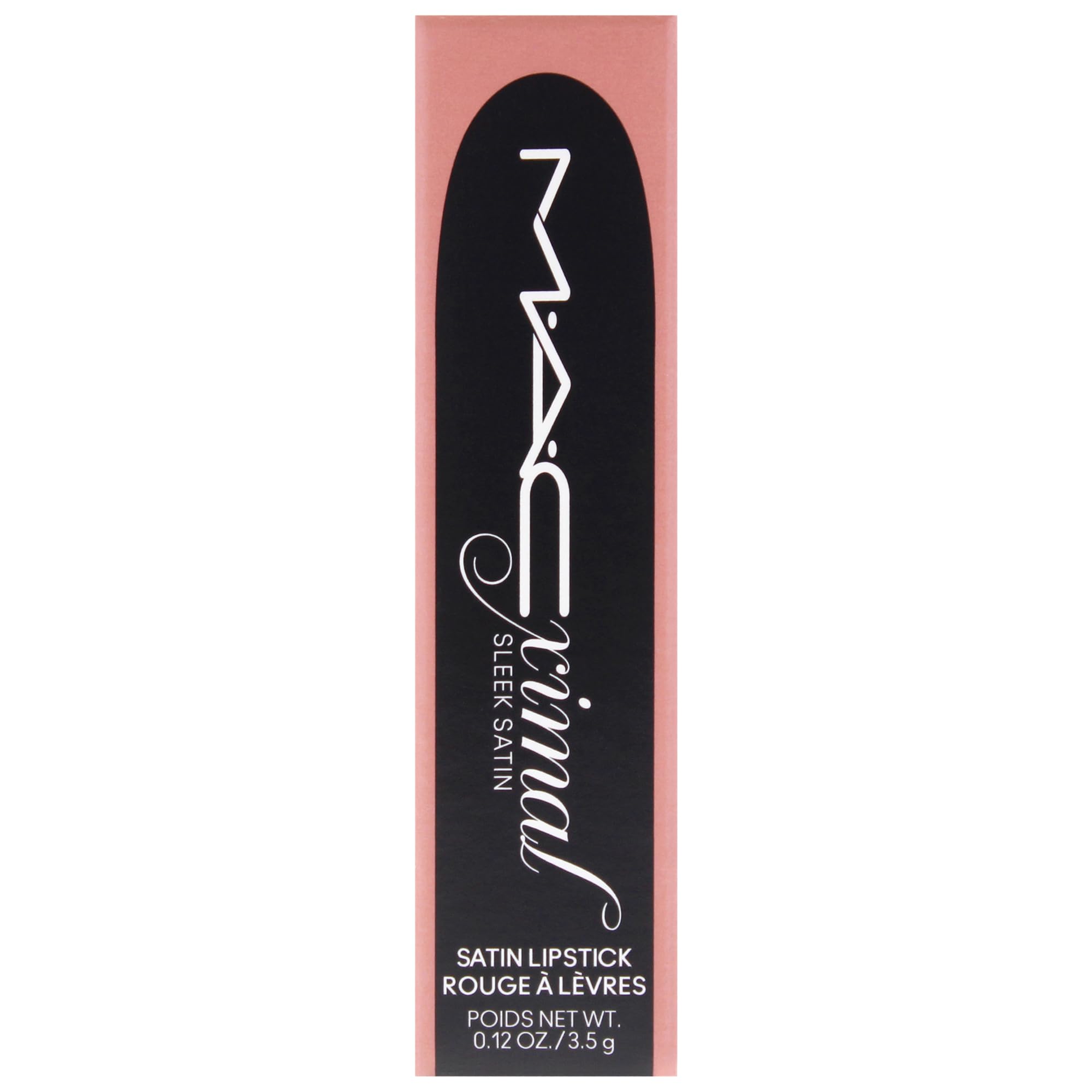 MAC lipstick beside coin showing compact 0.12 oz portability