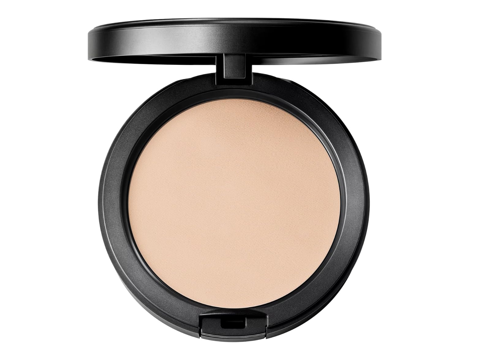 MAC Studio Fix compact front view showing shade NW18 and convenient mirror