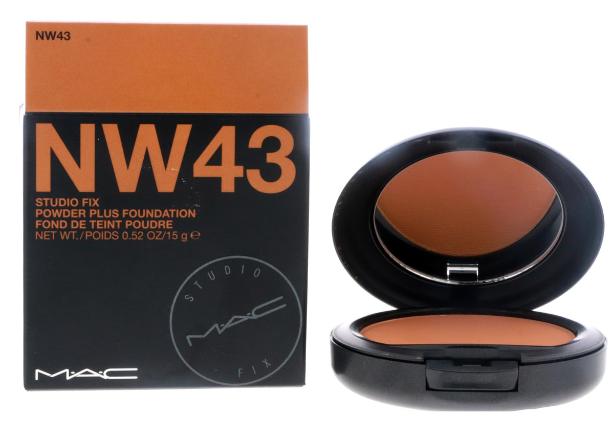 MAC studio fix compact front view showing sleek packaging and brand
