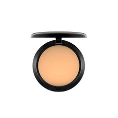 MAC Studio Fix open compact revealing pressed powder pan for easy touch-ups