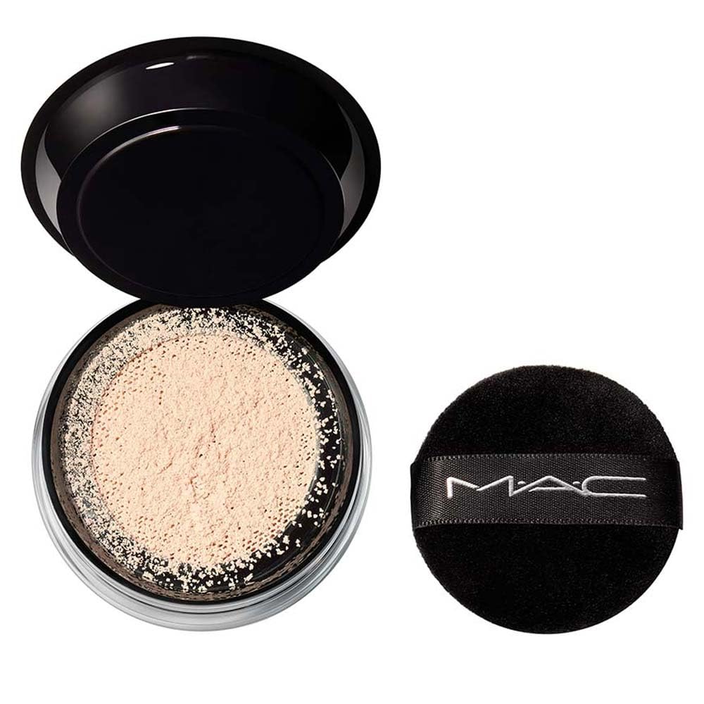 MAC Studio Fix Pro Set front jar showing product and branding, ready to use