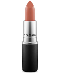 MAC Taupe lipstick swatch on arm showing true color payoff and blendability
