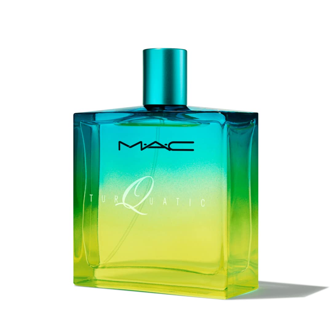 M.A.C Turquatic front packaging showing bottle and label for a crisp presentation
