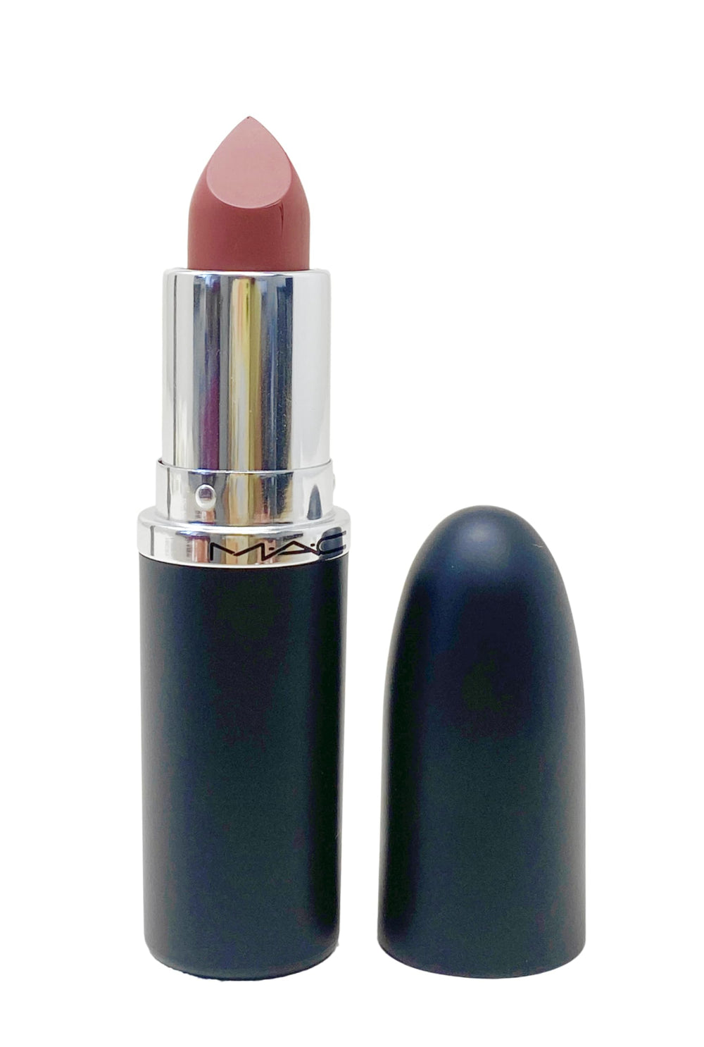 MAC Ximal close-up texture of bullet showing smooth satin finish and rich pigment