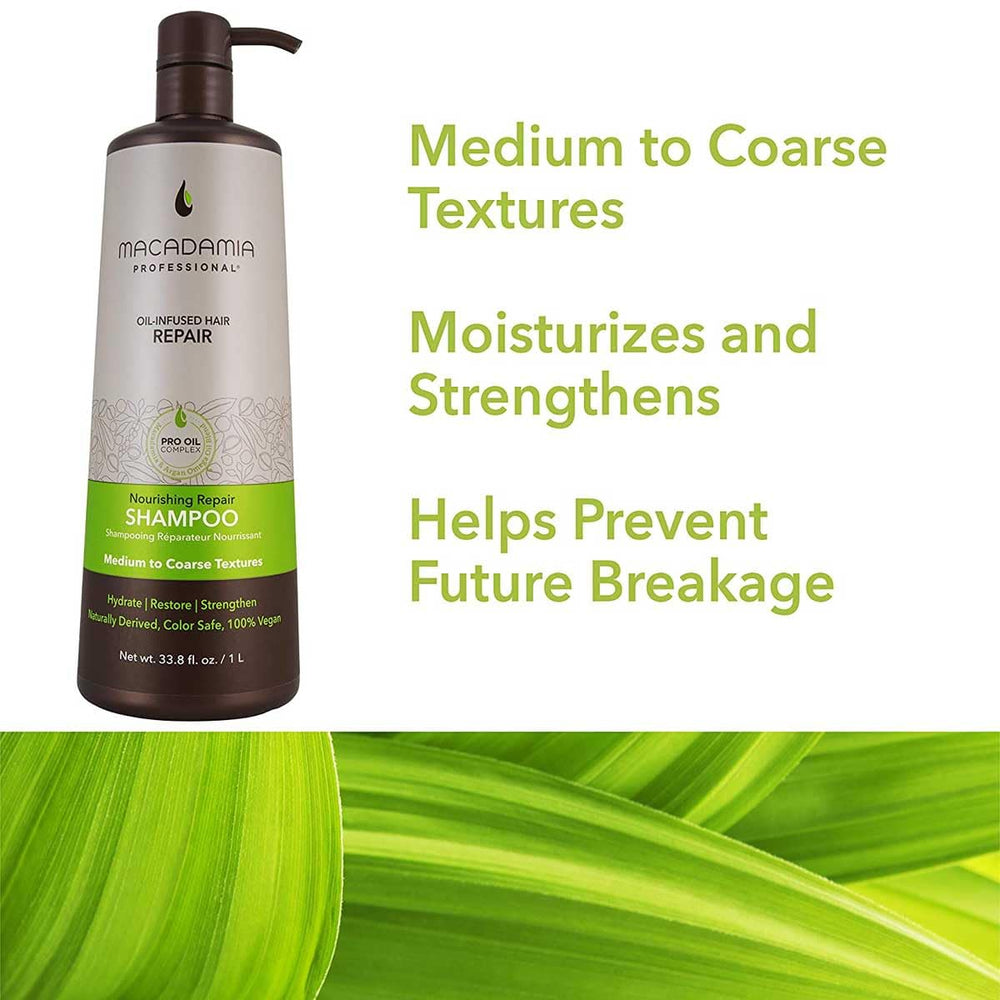 Macadamia Professional creamy lather texture demonstrating gentle cleansing